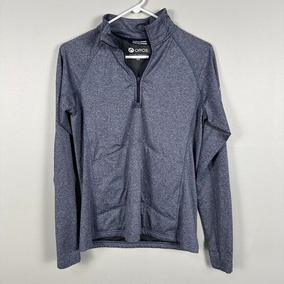 Oros Solarcore 1/4 Zip Womens Pullover Long Sleeve Shirt Small Warm Winter - Picture 1 of 4